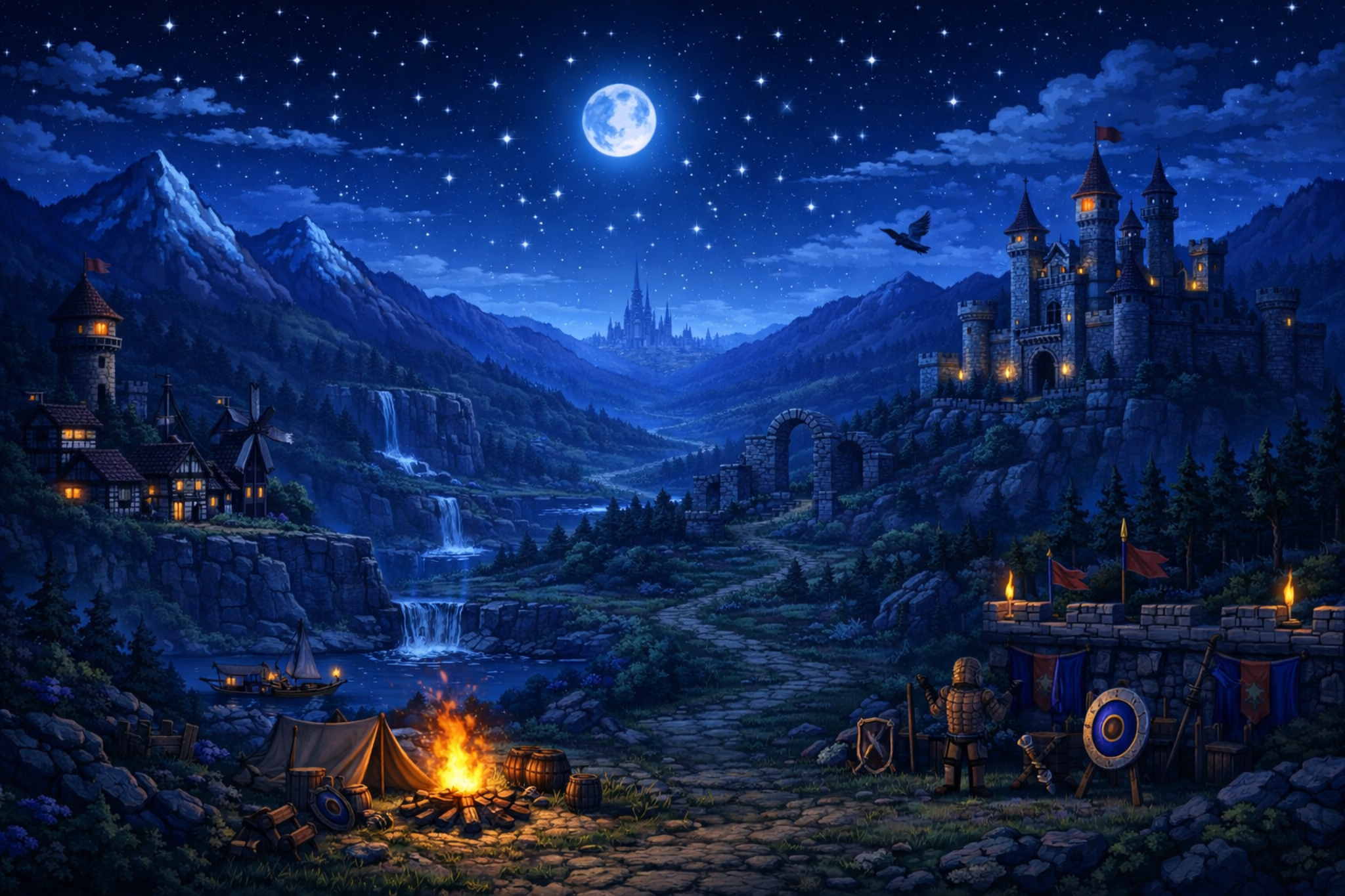 Iberia SMP ღამის ფენტეზი სამყარო